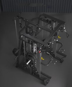 Alternative view of Commercial Comprehensive Fitness Equipment Multifunctional Trainer Bodybuilding Gym Equipment Smith Machine Squat Rack