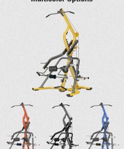 Alternative view of Fitness Strength Training Comprehensive Trainer Home Gym Sport Equipment Free Weight Multi Trainer