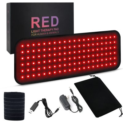 ODM/OEM LED 660nm 850nm Wearable Wrap Deep Infrared Light Therapy Pad Pain Relief Device Red Light Therapy Band