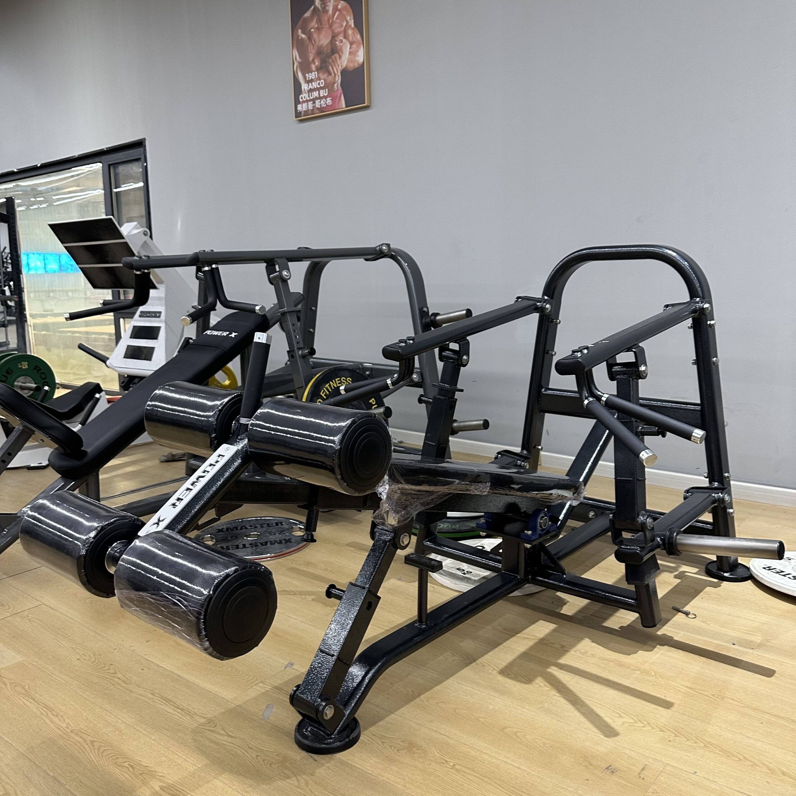 Steel Plate Loaded Sport Trainer Machine Gym Fitness Equipment for Chest and Leg Bodybuilding Gym Equipment Trainer - Image 5