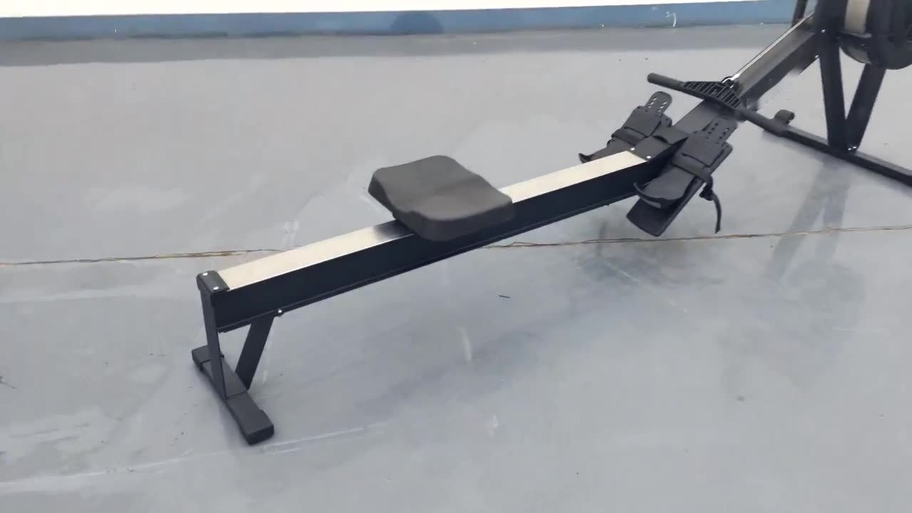 Factory Directly Hot Selling Commercial Club/Gym/Home Fitness Equipment Indoor Cardio Wind Resistance Air Rower Rowing Machine - Image 6